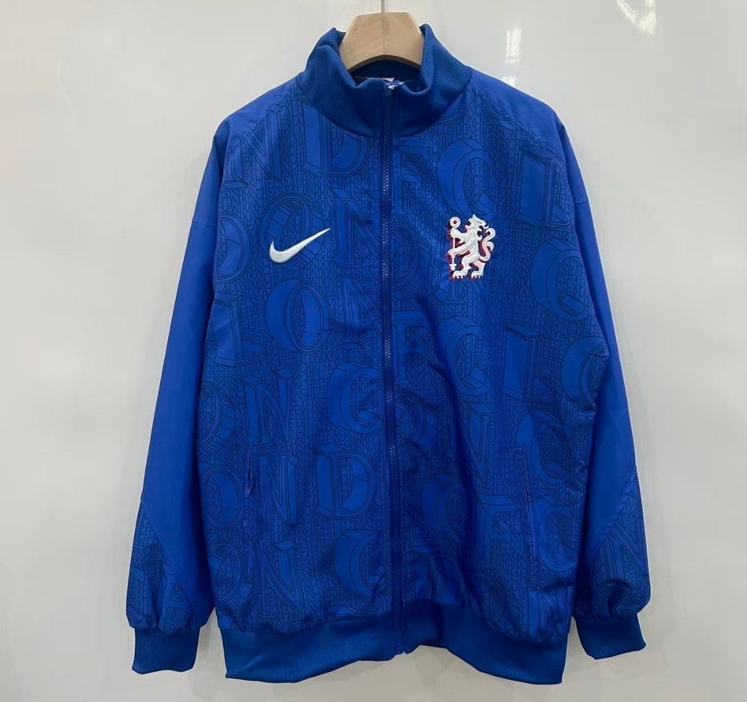 Chelsea Blue Windbreaker Jacket