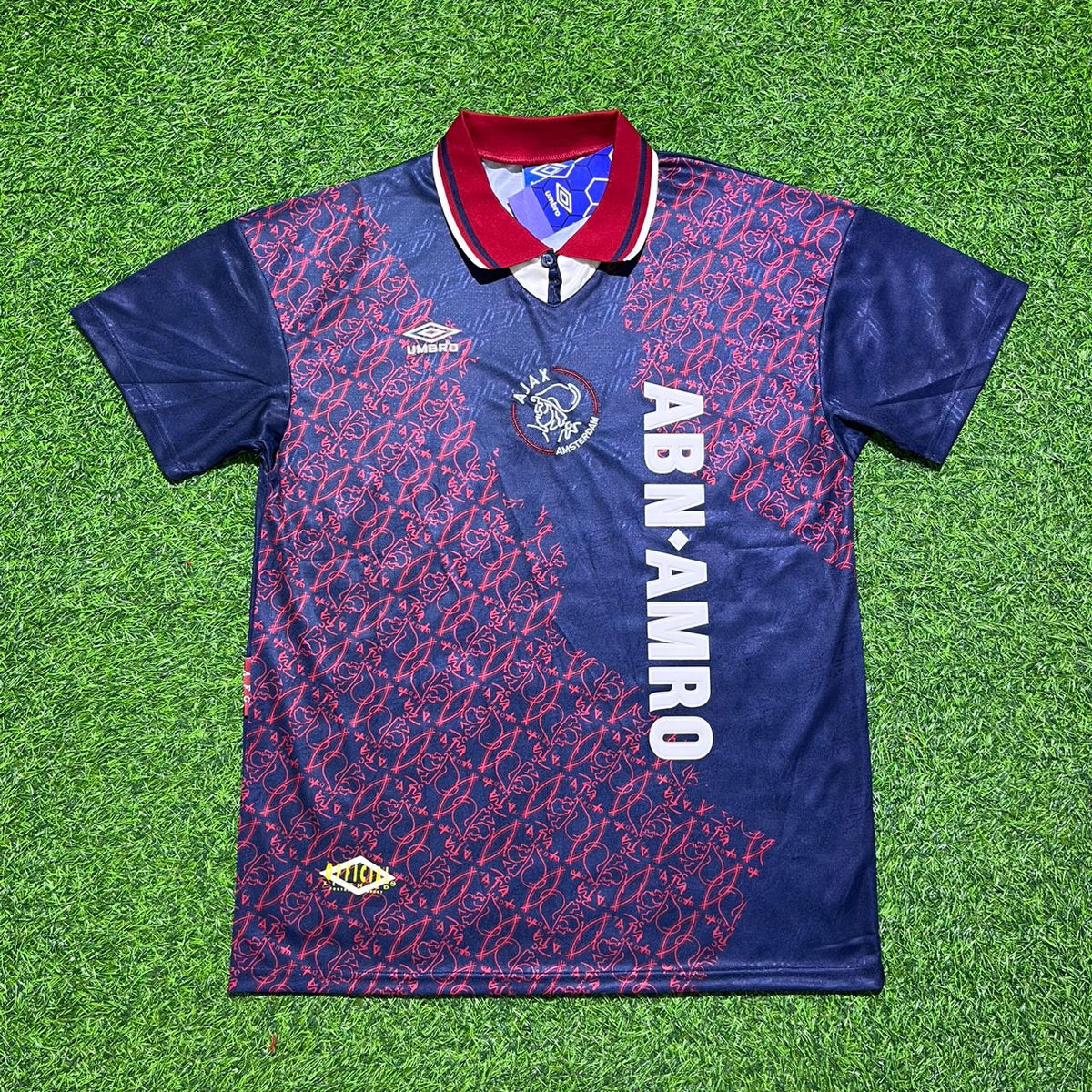 Clarence Seedorf #6 Ajax 1994 1995 Champions League Away Retro Jersey