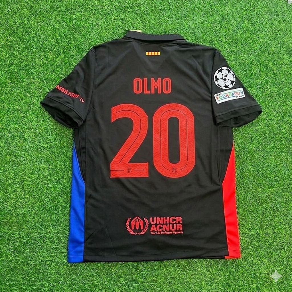 Dani Olmo #20 Barcelona Trikot Fußballshirt