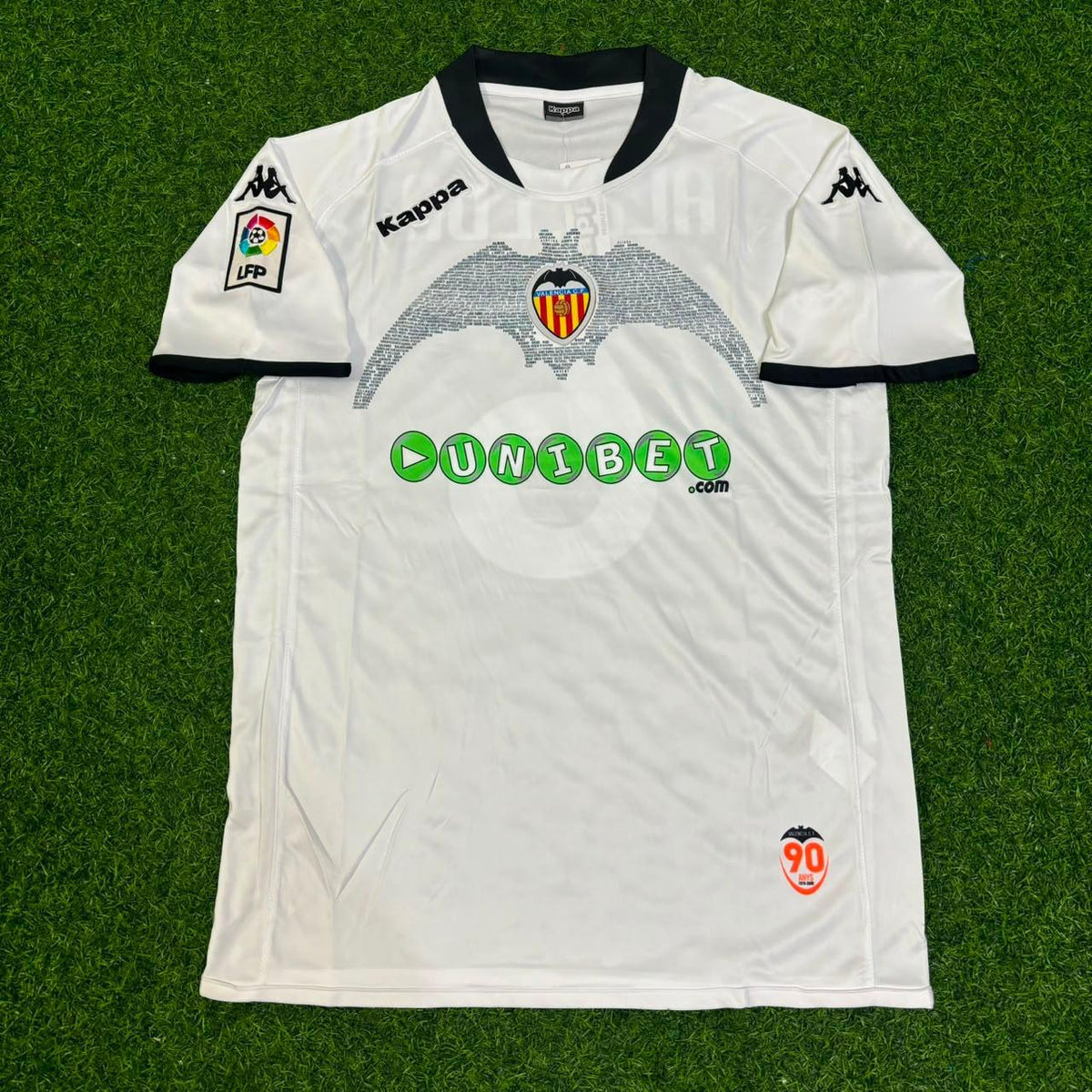 David Albelda #6 Valencia White Retro Football Jersey
