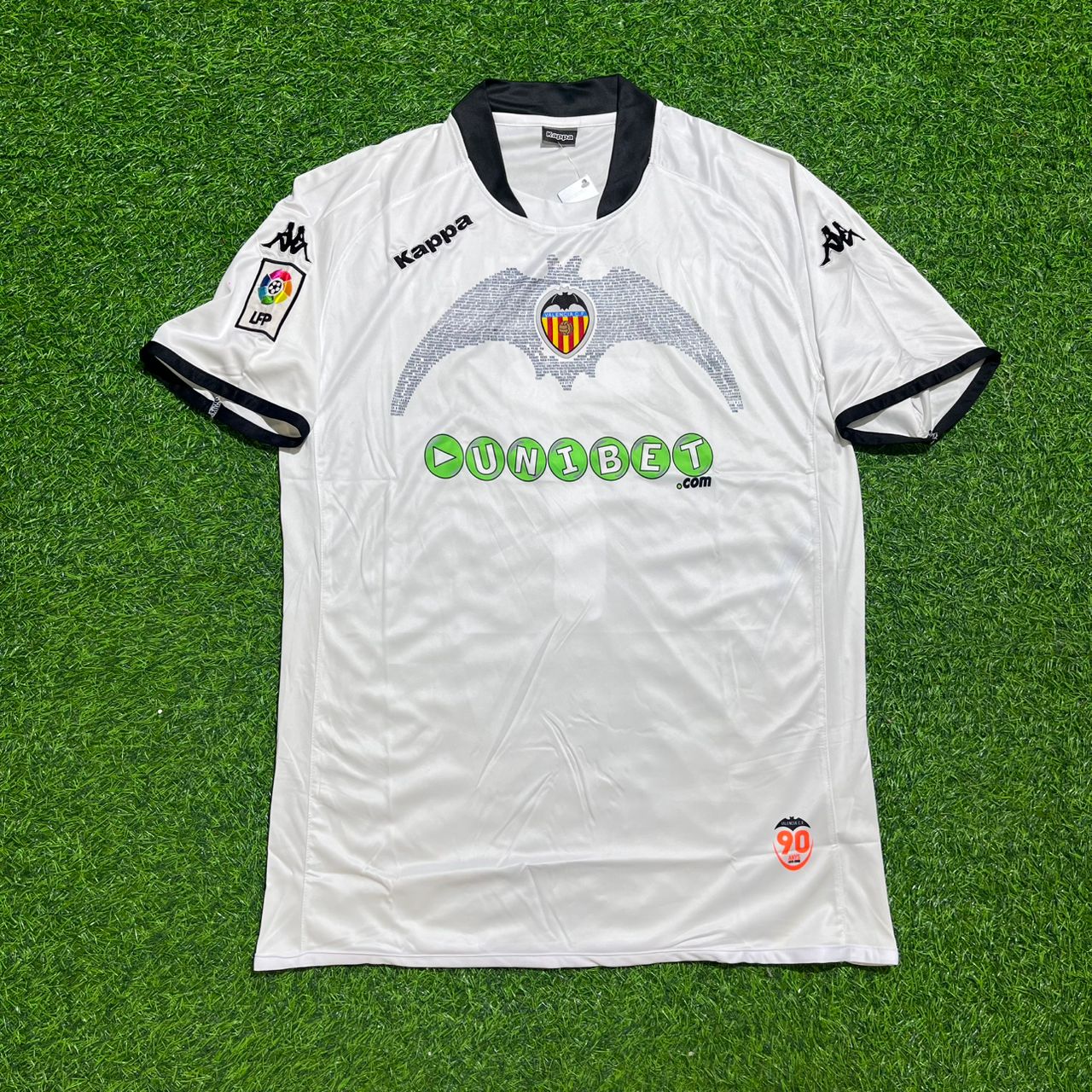 Maillot de Foot Rétro Domicile David Villa #7 Valencia 2009-2010