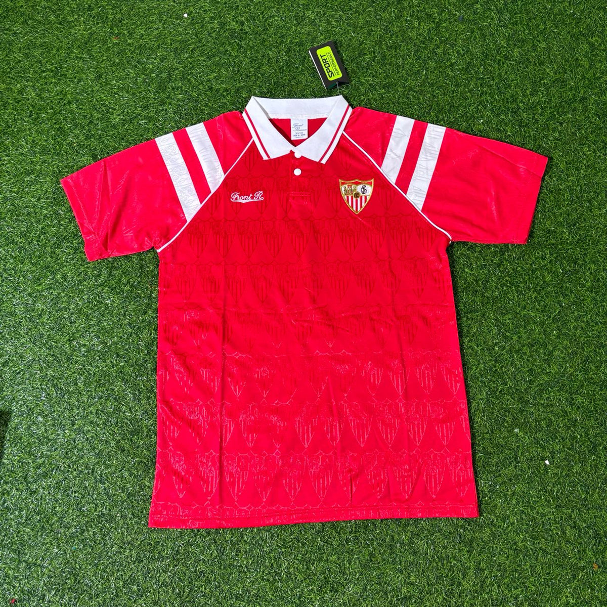 Diego Armando Maradona Sevilla 1992–1993 Rot Heim Retro Fußballtrikot Set