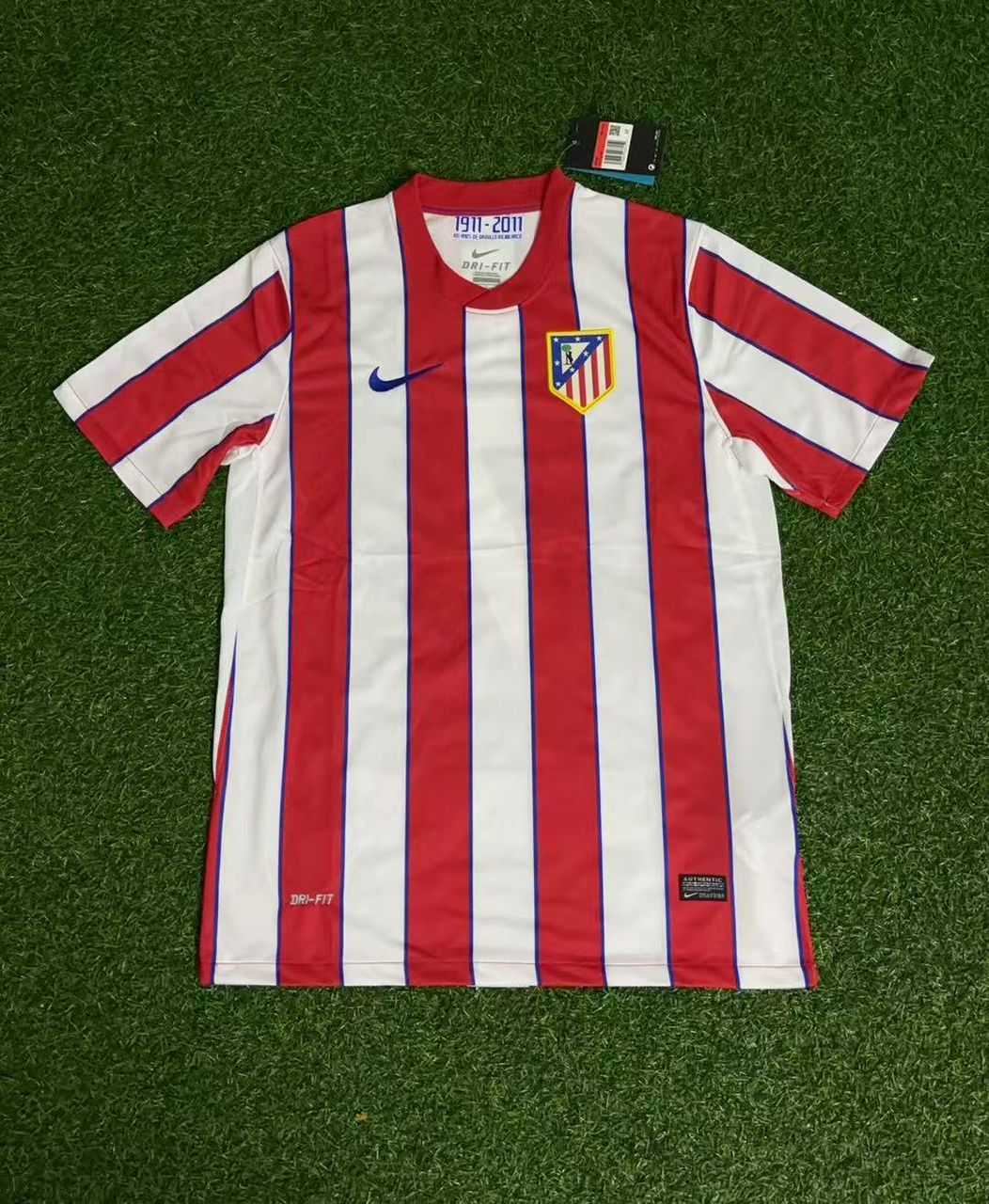 Diego Forlan Atletico Madrid 2011 Retro Football Jersey Kit