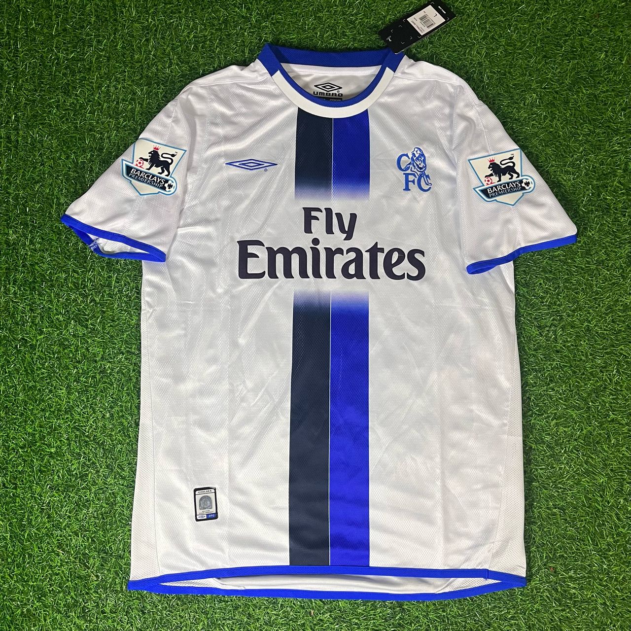 Didier Drogba Chelsea Away 2004 Retro Football Jersey