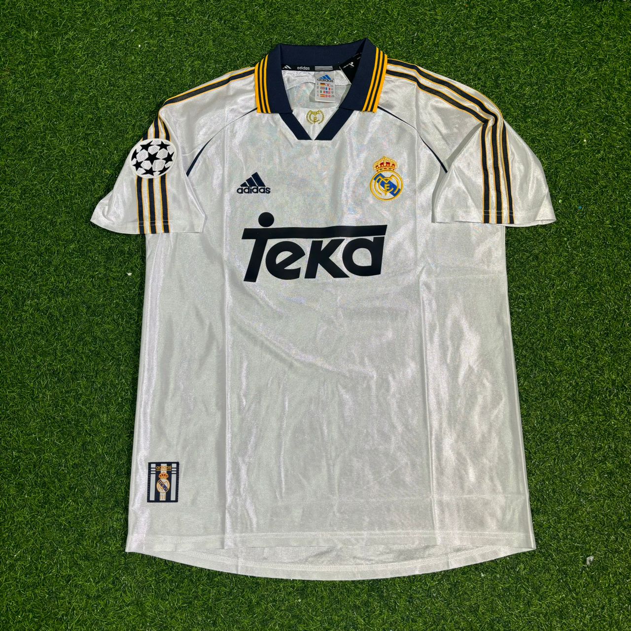 Elvir Baljić 20- Real Madrid 1998/2000 Retro Football Jersey
