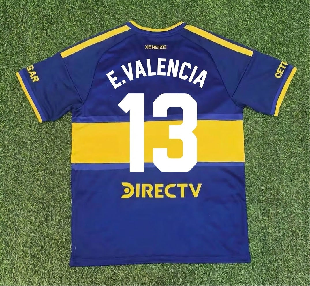 Maillot de football domicile Enner Valencia Boca Juniors 2026/2027 nouvelle saison