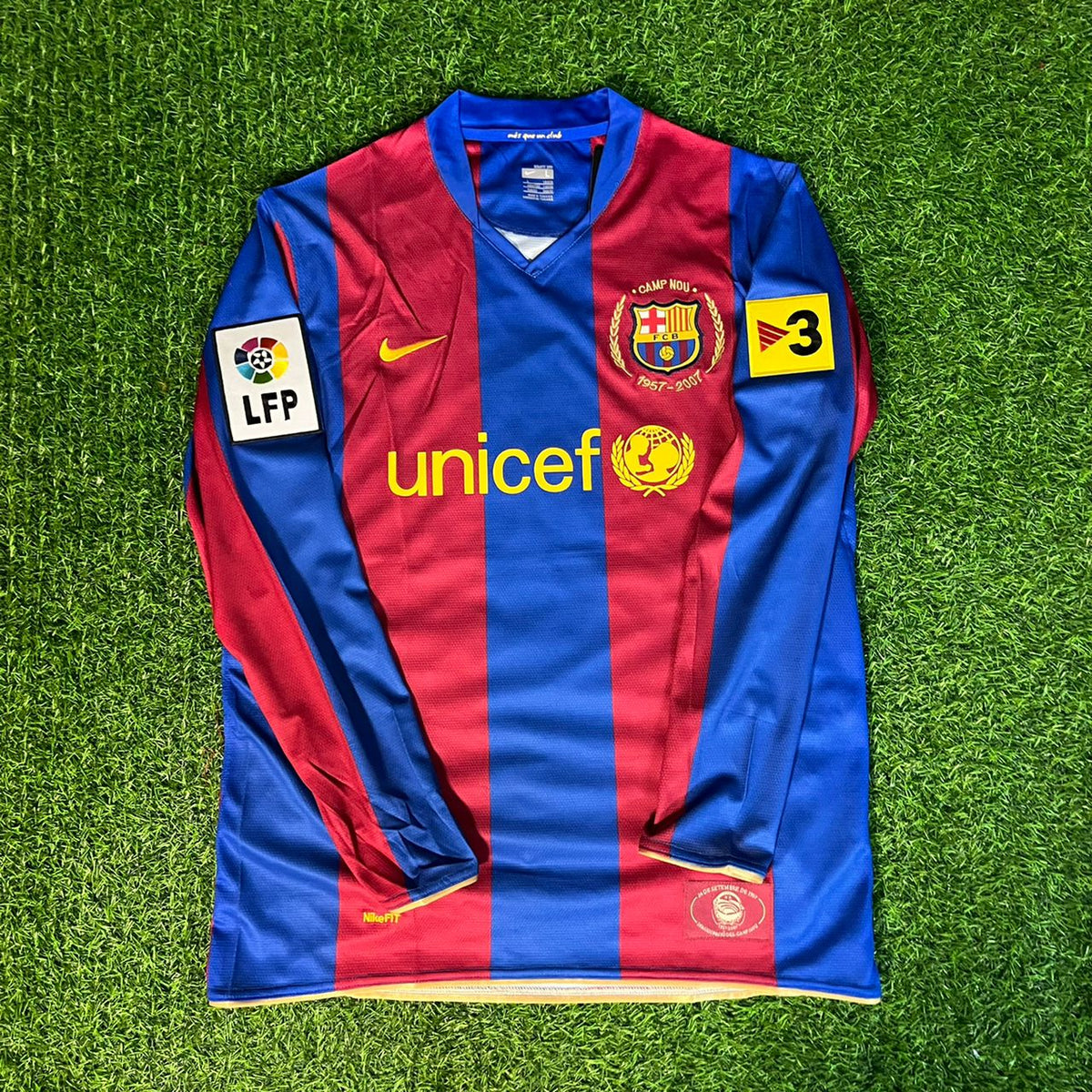 Deco Barcelona 2007 Retro Football Jersey