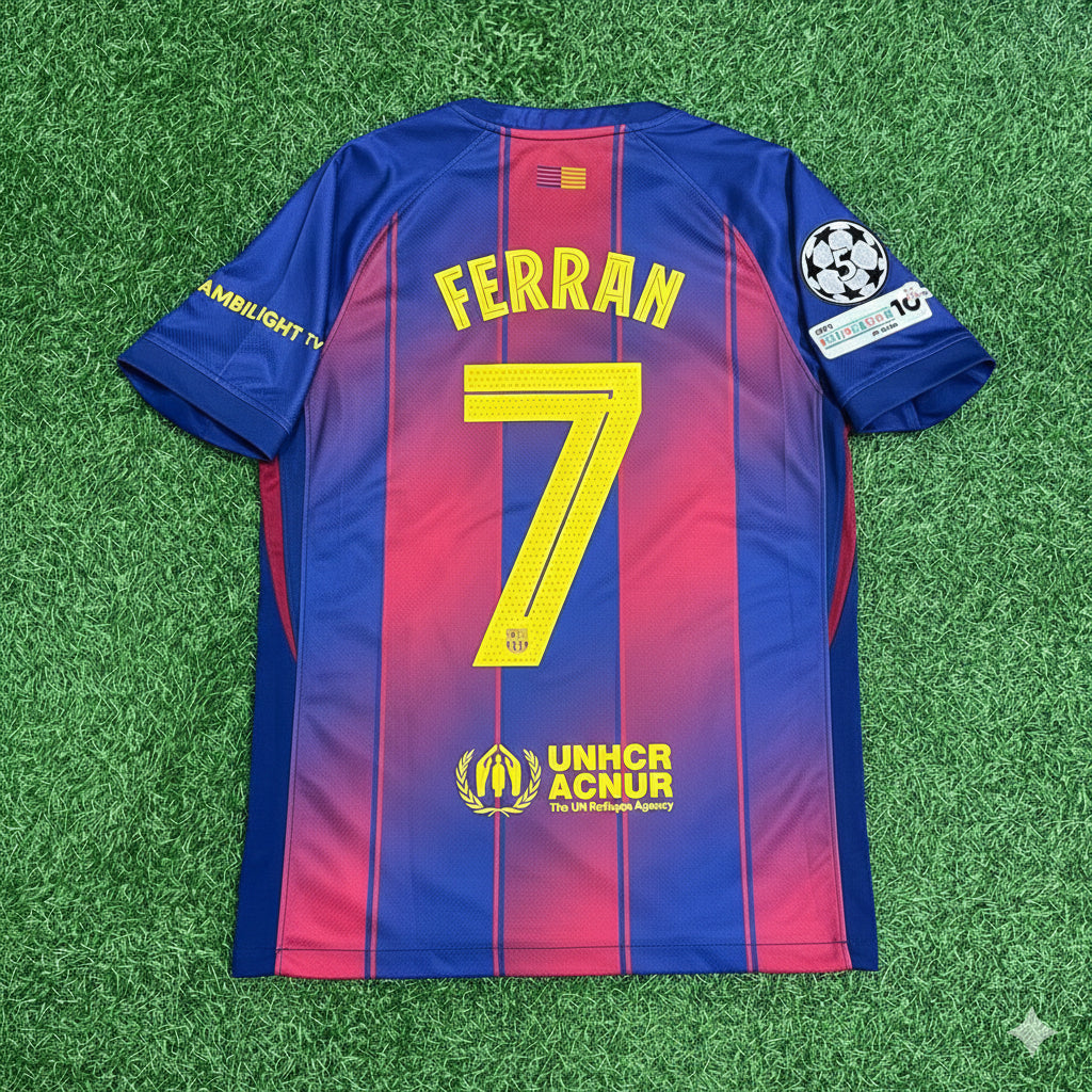 Ferran Torres Maillot de la saison 2025/2026 du FC Barcelone