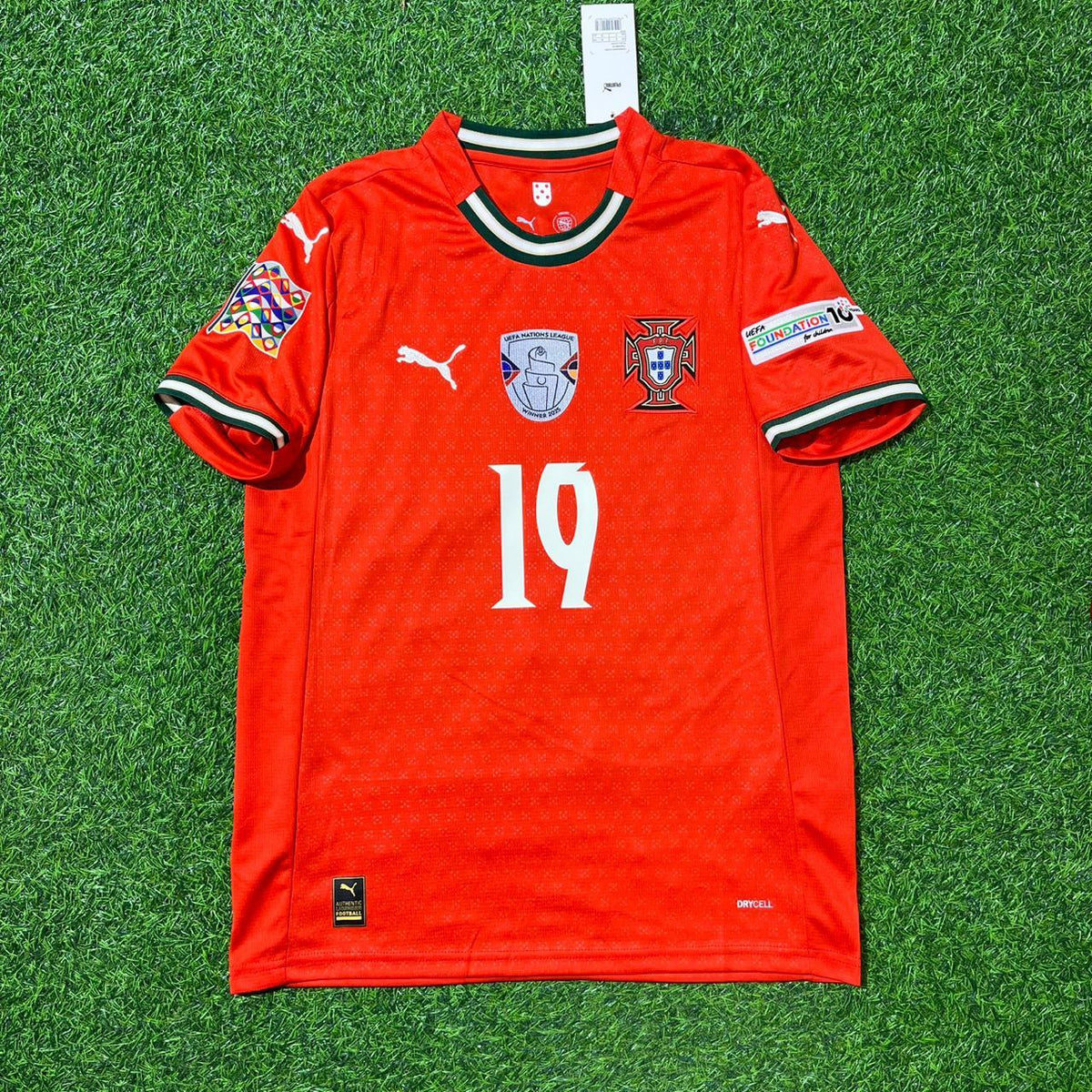 Francisco Conceição Portugal 2025 Nations League Sieger Fußballtrikot