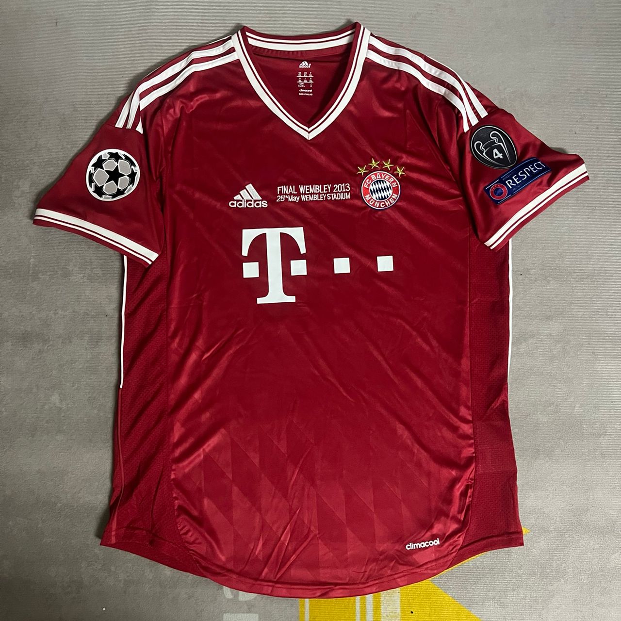 Frank Ribery 7- Bayern München 2013 Champions League Wembley Finale Trikot