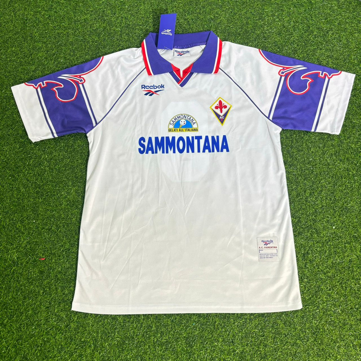 Alberto Gilardino Fiorentina Retro White Football Jersey