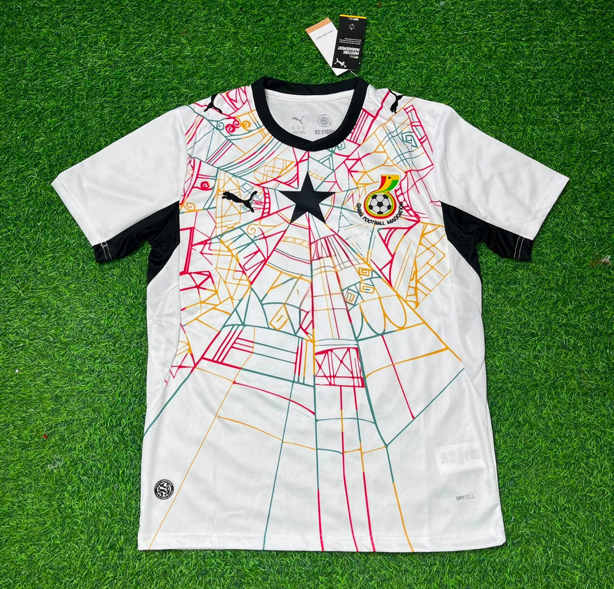 Maillot de football de l'équipe nationale du Ghana Coupe du Monde 2026 Kamaldeen Sulemana