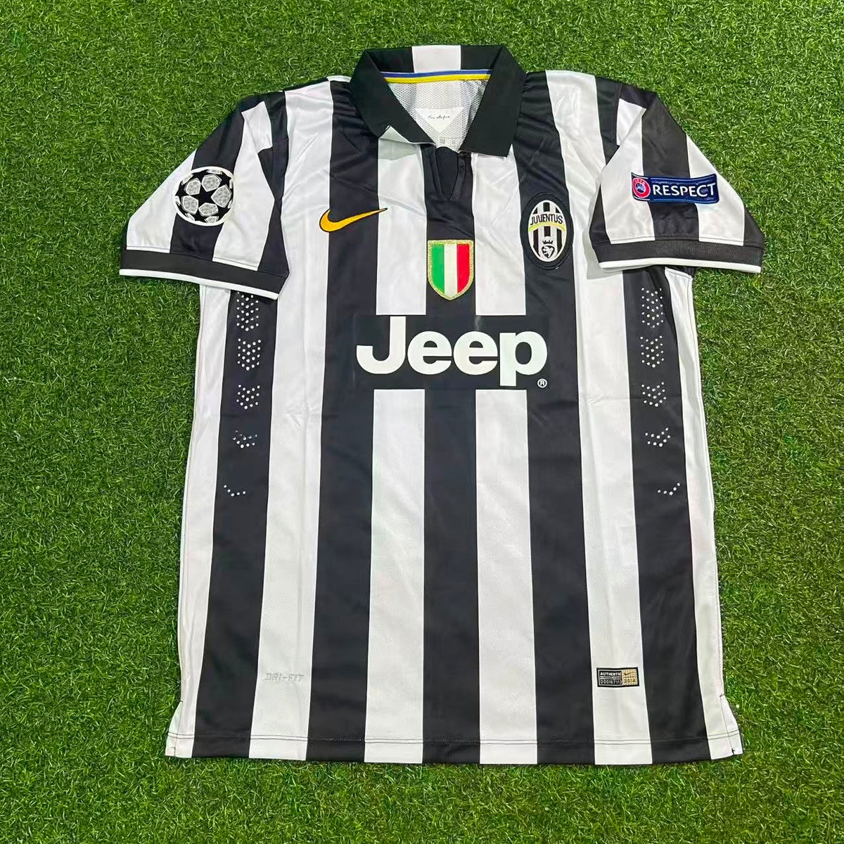 Giorgio Chiellini 3 Equipación de fútbol retro Juventus 2014 2015