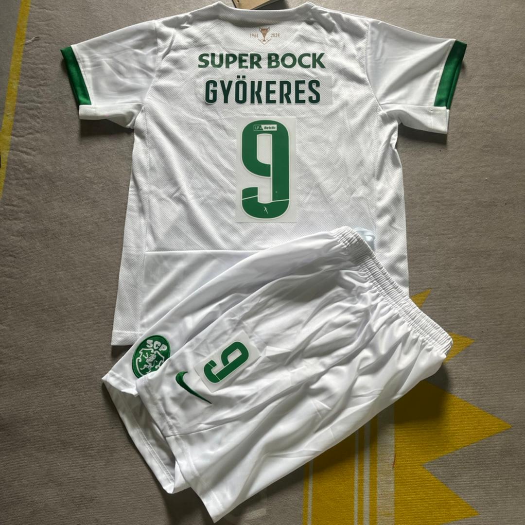 Viktor Gyökeres Kindergröße Sporting CP Lissabon Kinder-Trikot