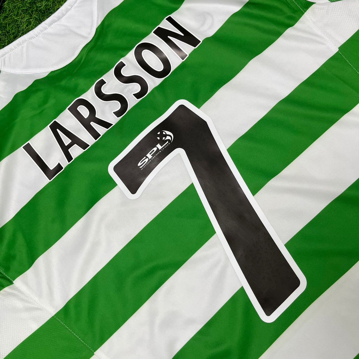 Maillot de football rétro domicile Celtic Henrik Larsson