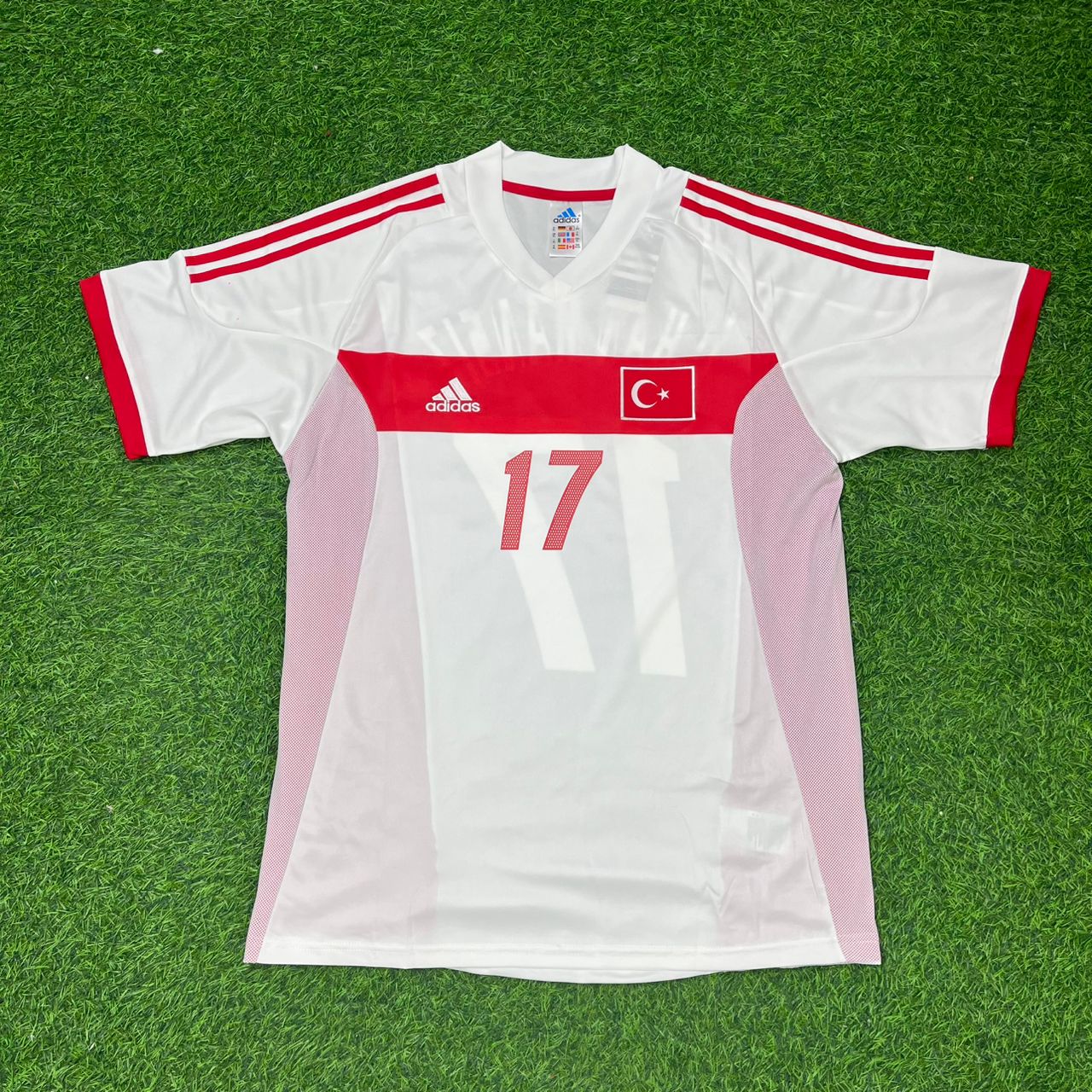 İlhan Mansız Türkei WM 2002 Weißes Retro-Fußballtrikot