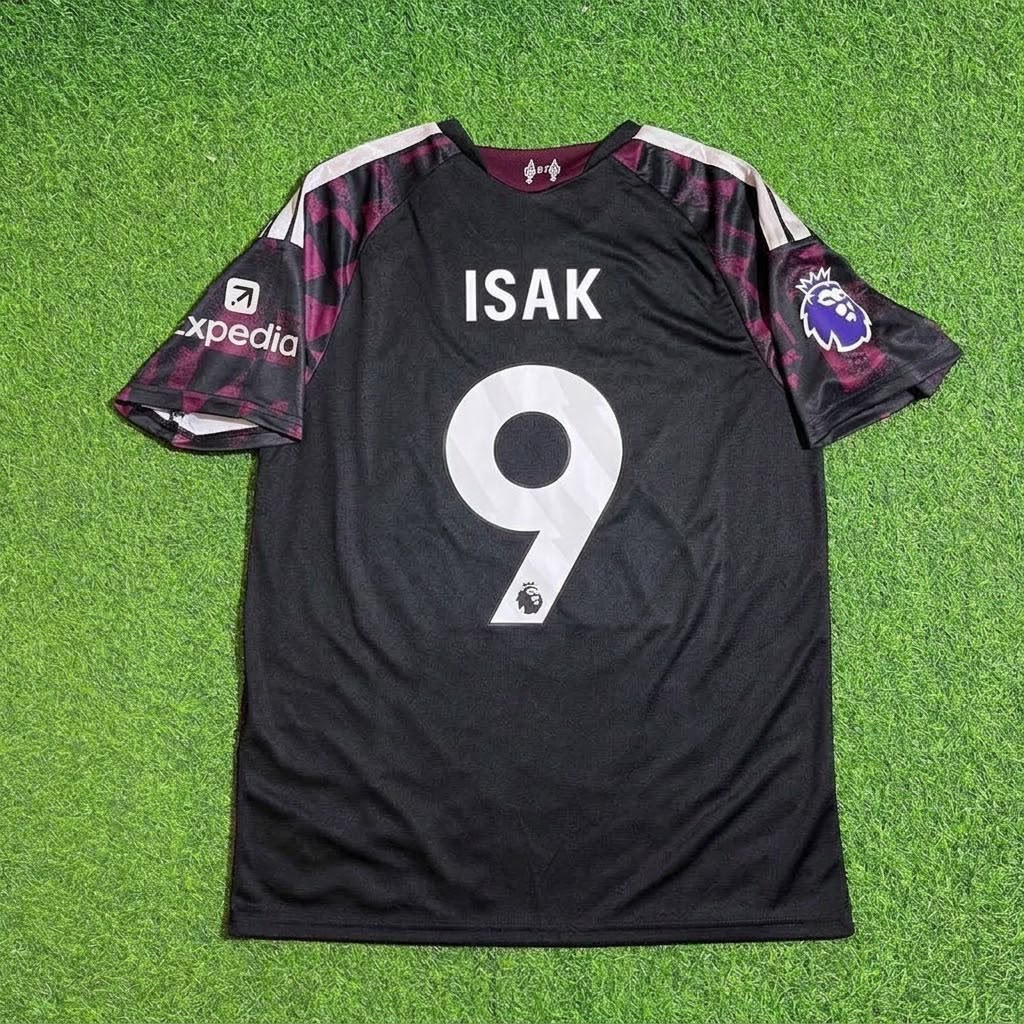 Alexander Isak #9 Liverpool 2026/2027 Neue Saison Drittes Fußballtrikot-Set