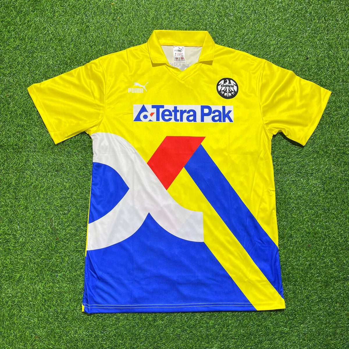 Alexander Schur Eintracht Frankfurt Retro Yellow Football Jersey