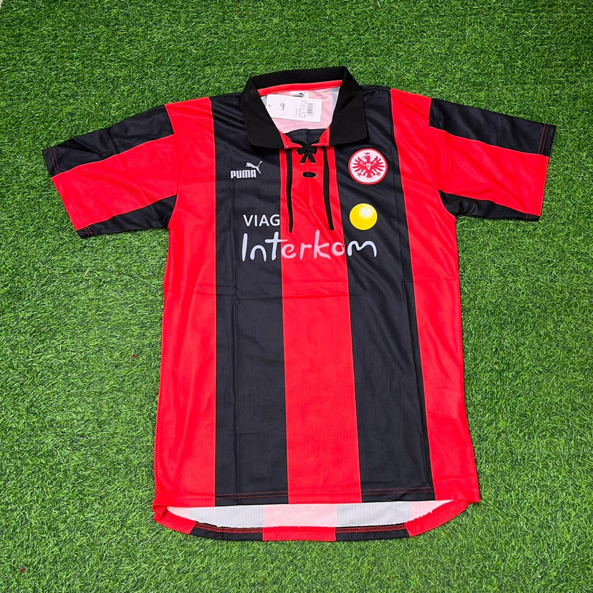 Maillot de football rétro Jay-Jay Okocha Eintracht Francfort