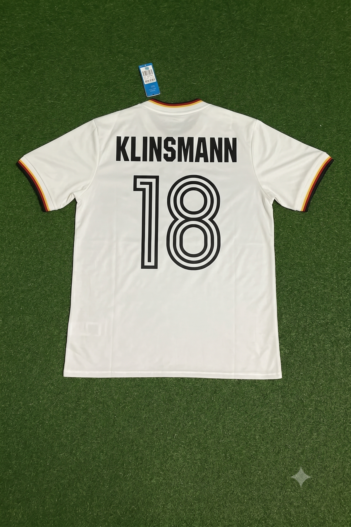 Conjunto de camiseta de fútbol retro de Alemania de Jürgen Klinsmann