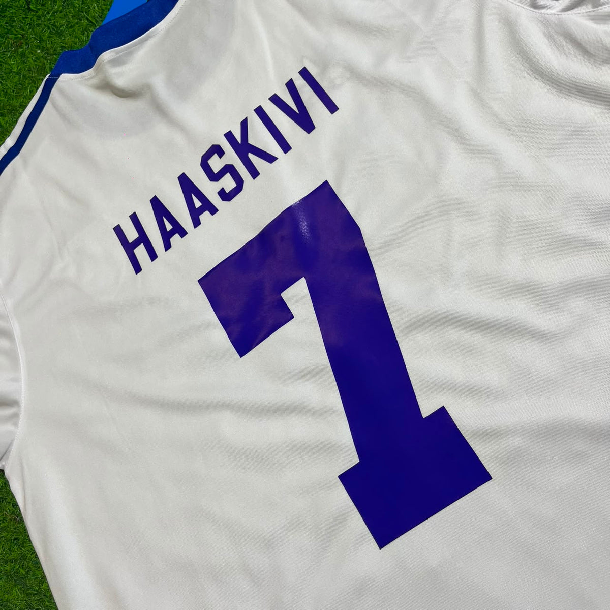 Finland Suomi Haaskivi 1982 Home Retro Football Shirt Jalkapallopaita