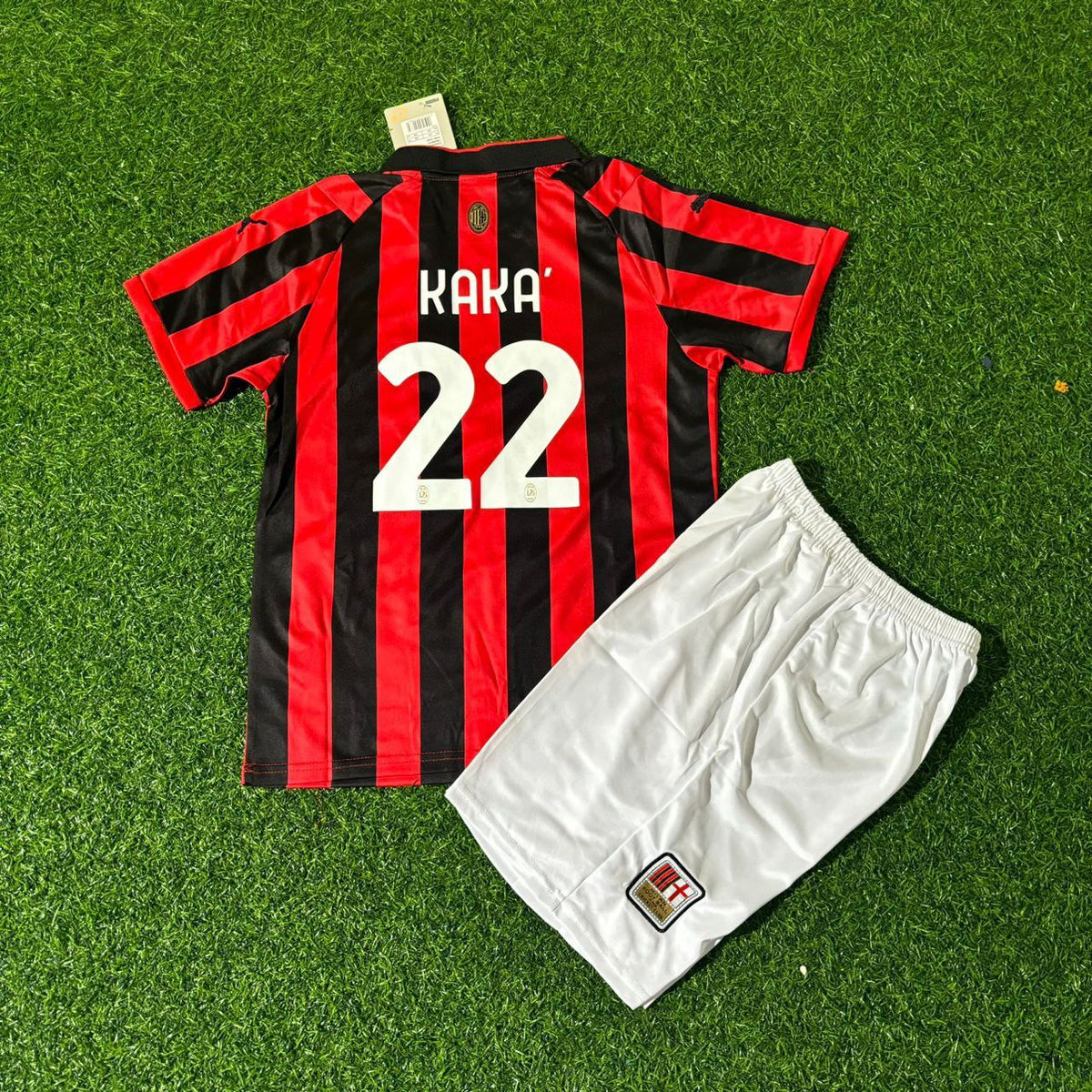 Kaká AC Milan Retro Vintage Football Jersey Kit