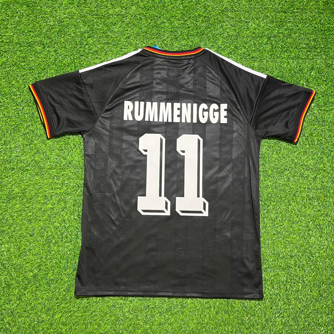 Karl-Heinz Rummenigge #11 Deutschland Schwarz Retro Vintage Trikot