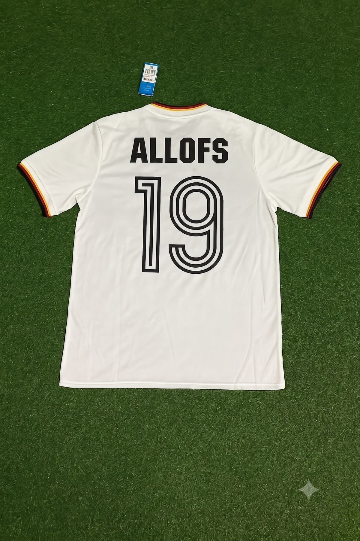 Klaus Allofs Germany 1986 World Cup Retro Football Jersey Kit
