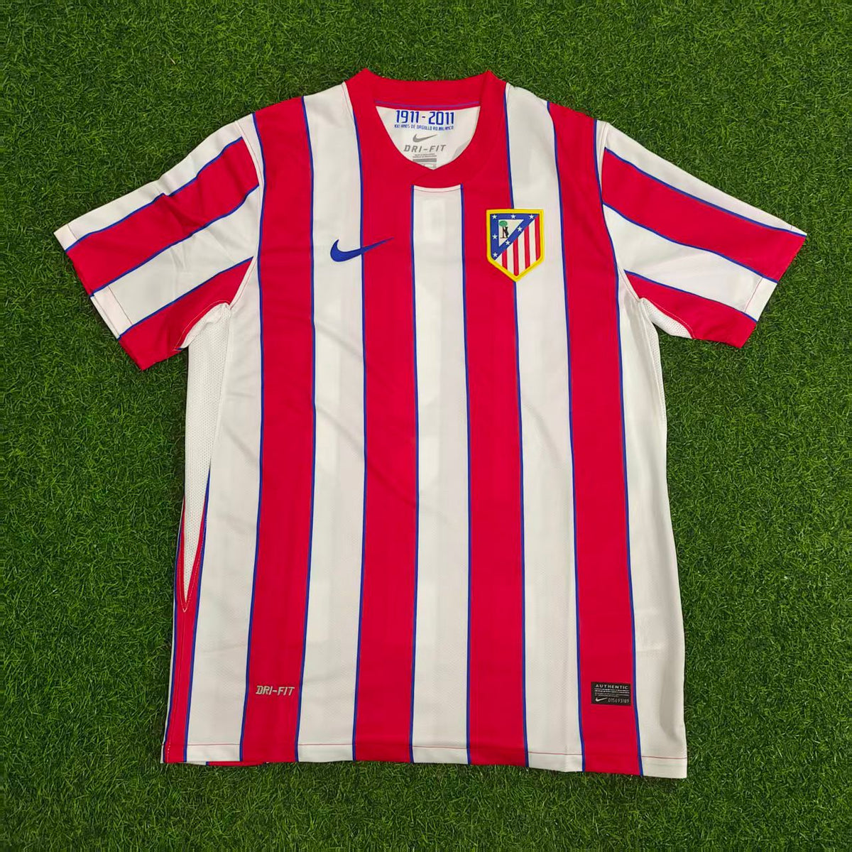 Maillot de football rétro Koke Atlético Madrid 2011-12