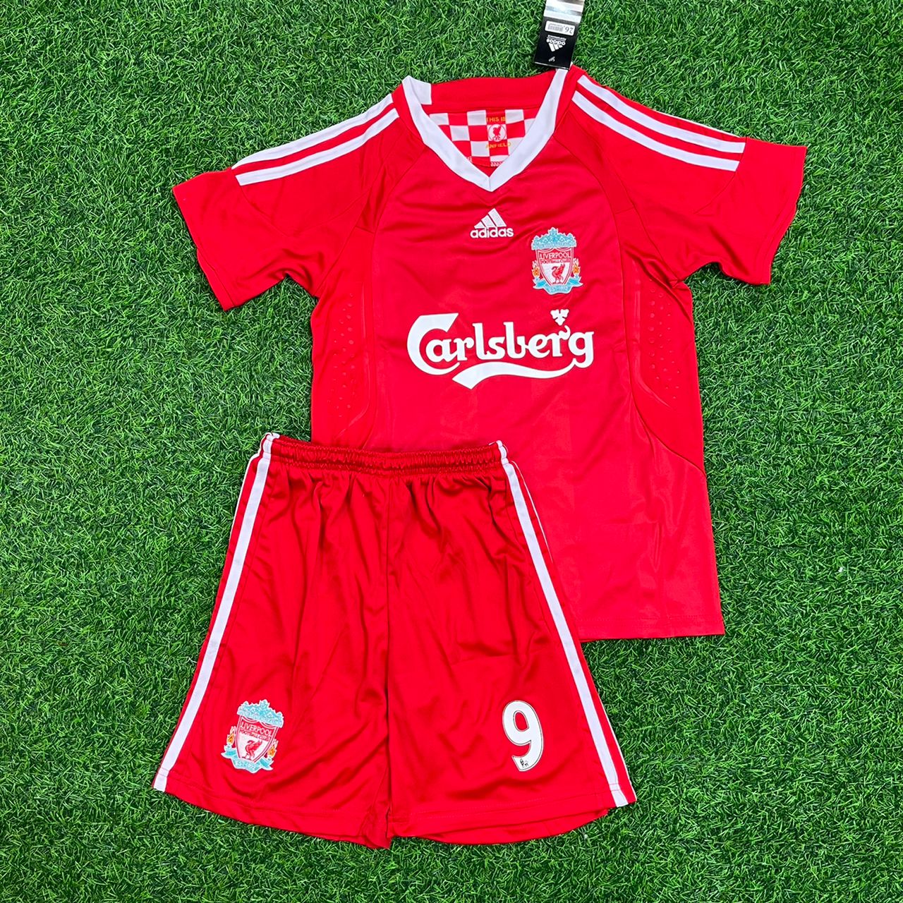 Fernando Torres 9 - Liverpool 2008 2009 2010 Trikot Kinder Maillot Enfant Soccer Shirt