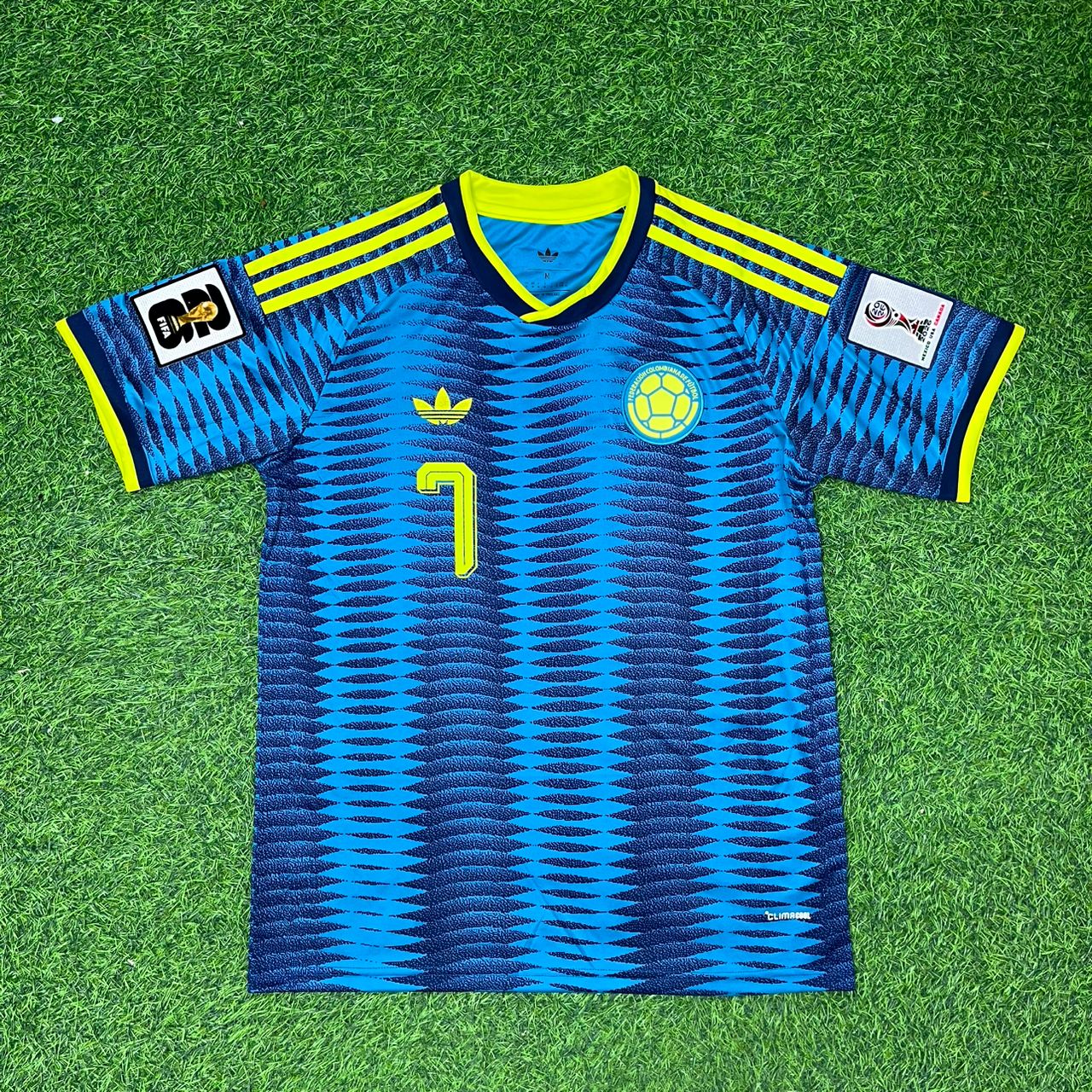 Luis Diaz Kolumbien WM 2026 Auswärts-Fußballtrikot