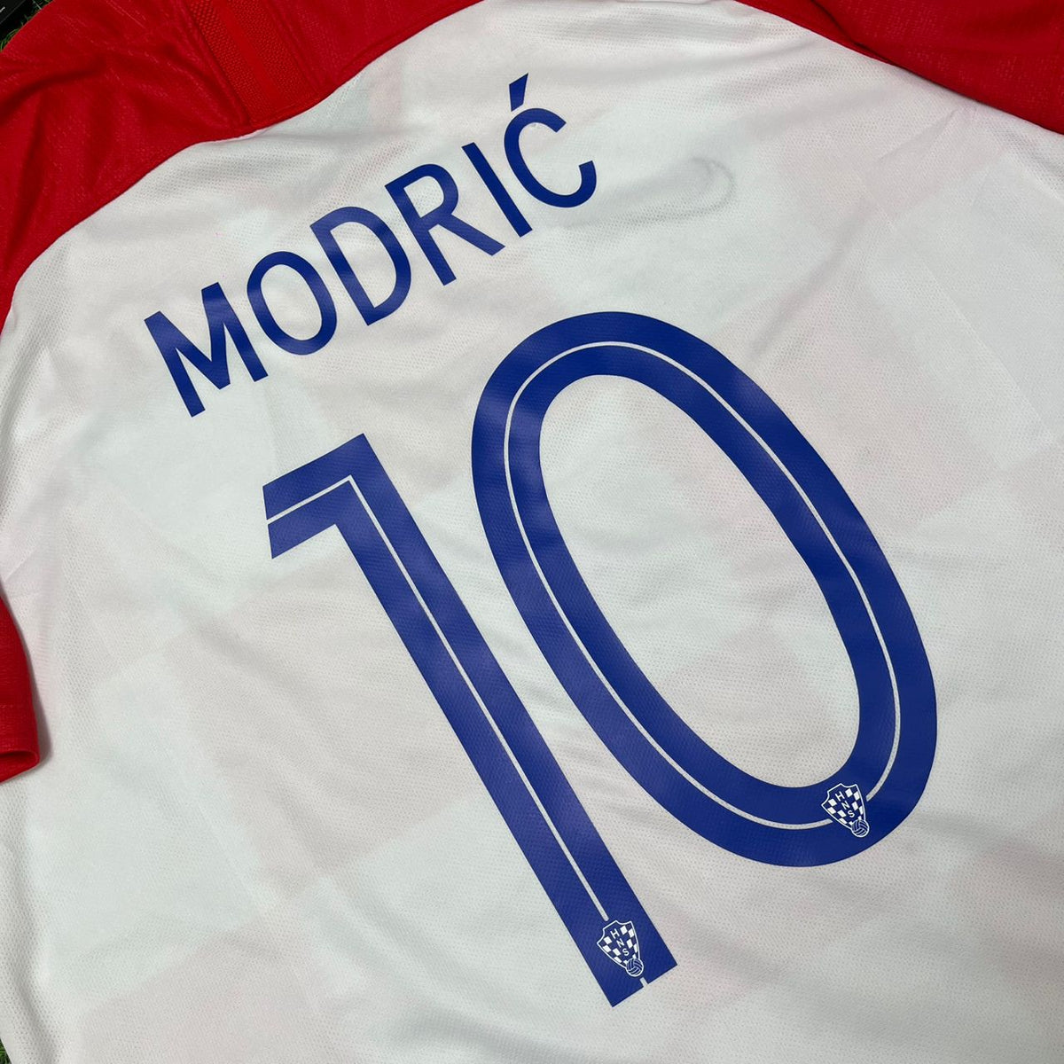 Maillot de football Luka Modrić Croatie Coupe du Monde 2018 Finale