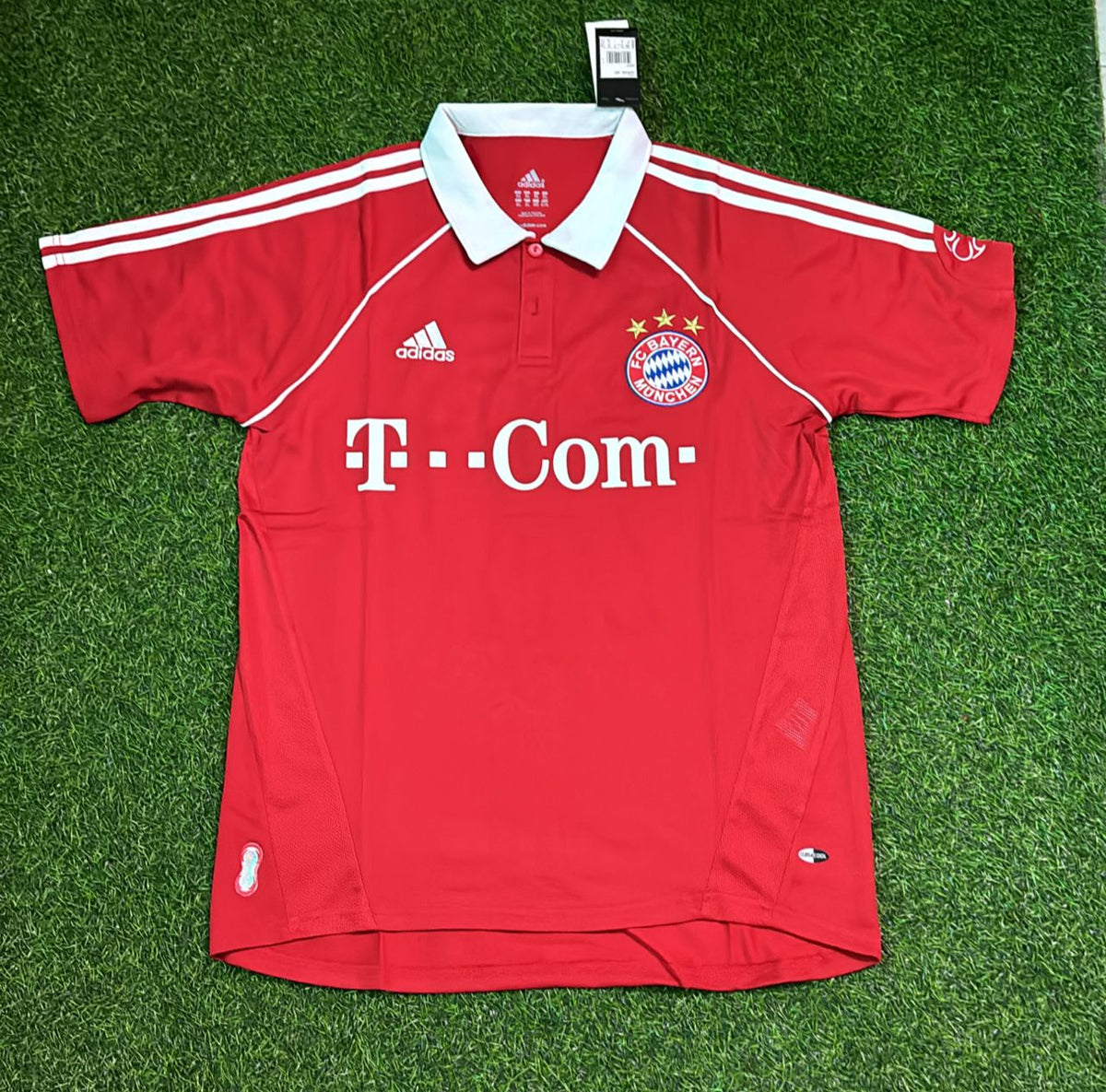 Bayern Munich 2006/07 Red Retro Football Jersey – Franck Ribery