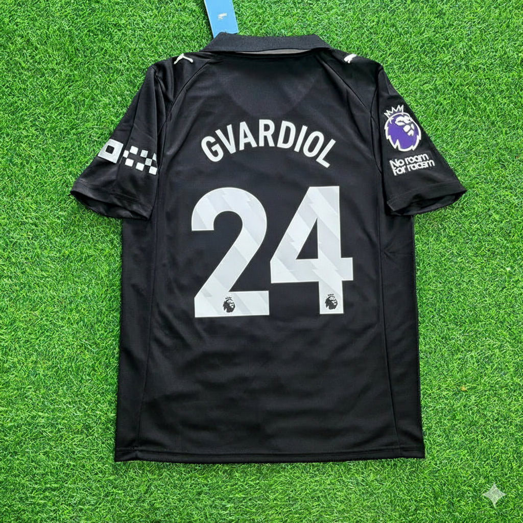 Josko Gvardiol Manchester City Schwarzes Trikot Neue Saison 2026