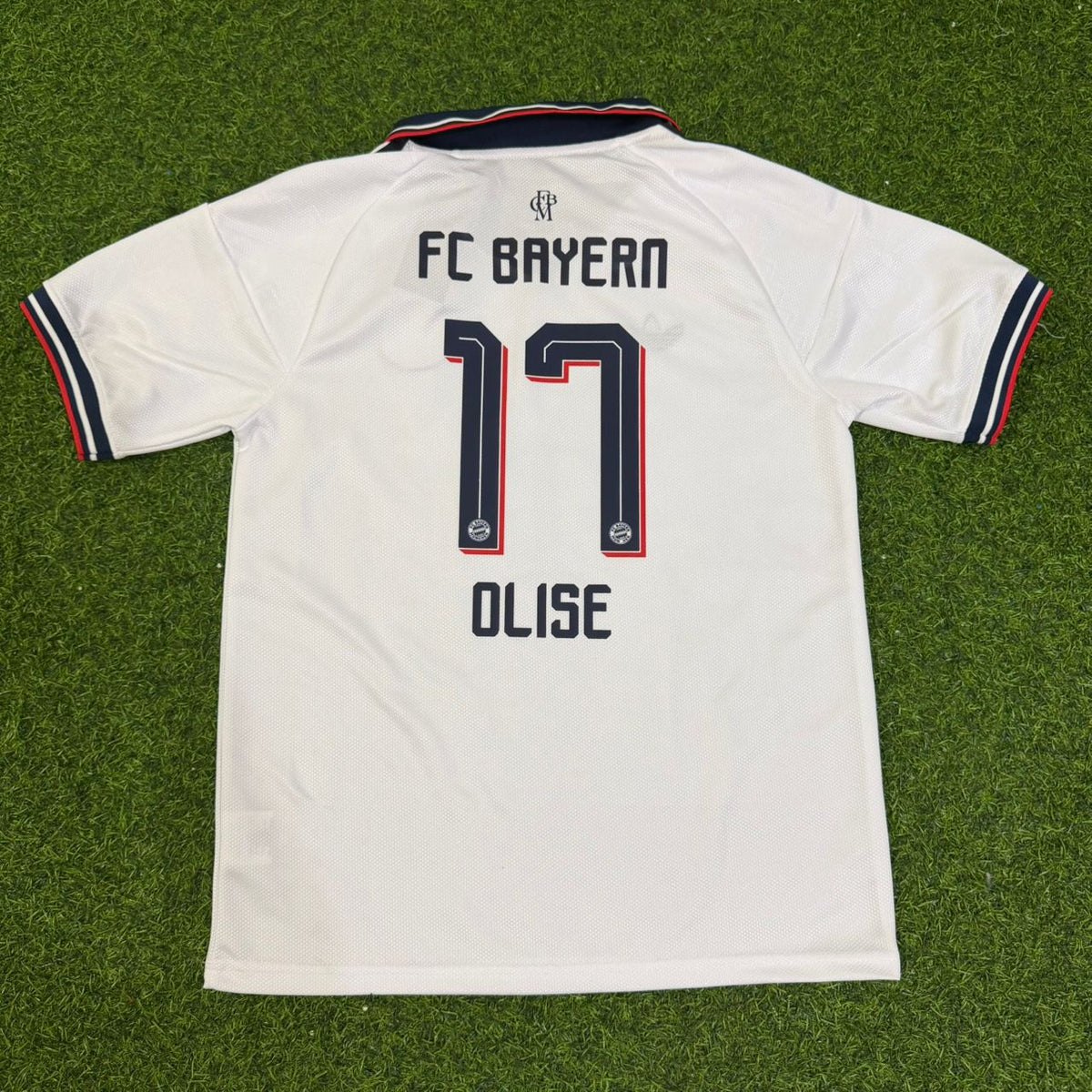 Michael Olise 17 Bayern München 2027 Auswärts Neue Saison Kinder Trikot Fußballshirt