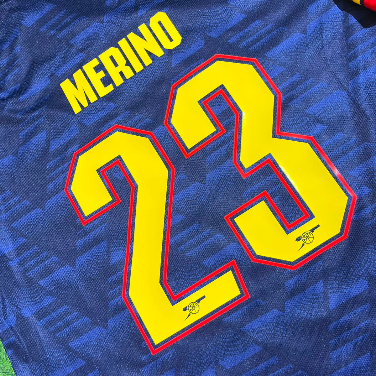 Mikel Merino Arsenal Extérieur Nouvelle Saison 2027 Maillot Kit Football Trikot Maillot Maglia