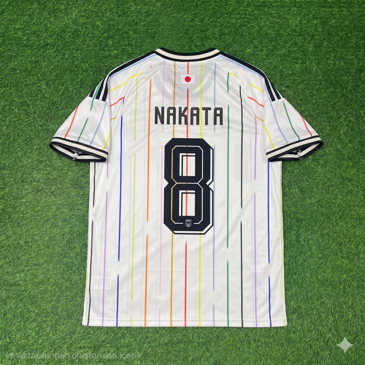 Hidetoshi Nakata Japon Maillot de football extérieur blanc