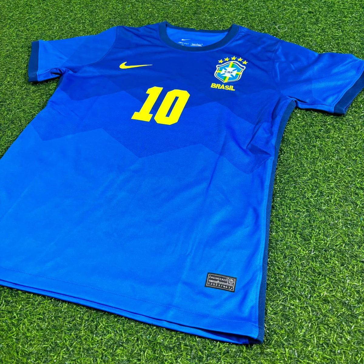 Neymar Jr Brazil 2021 Copa America Blue Football Jersey