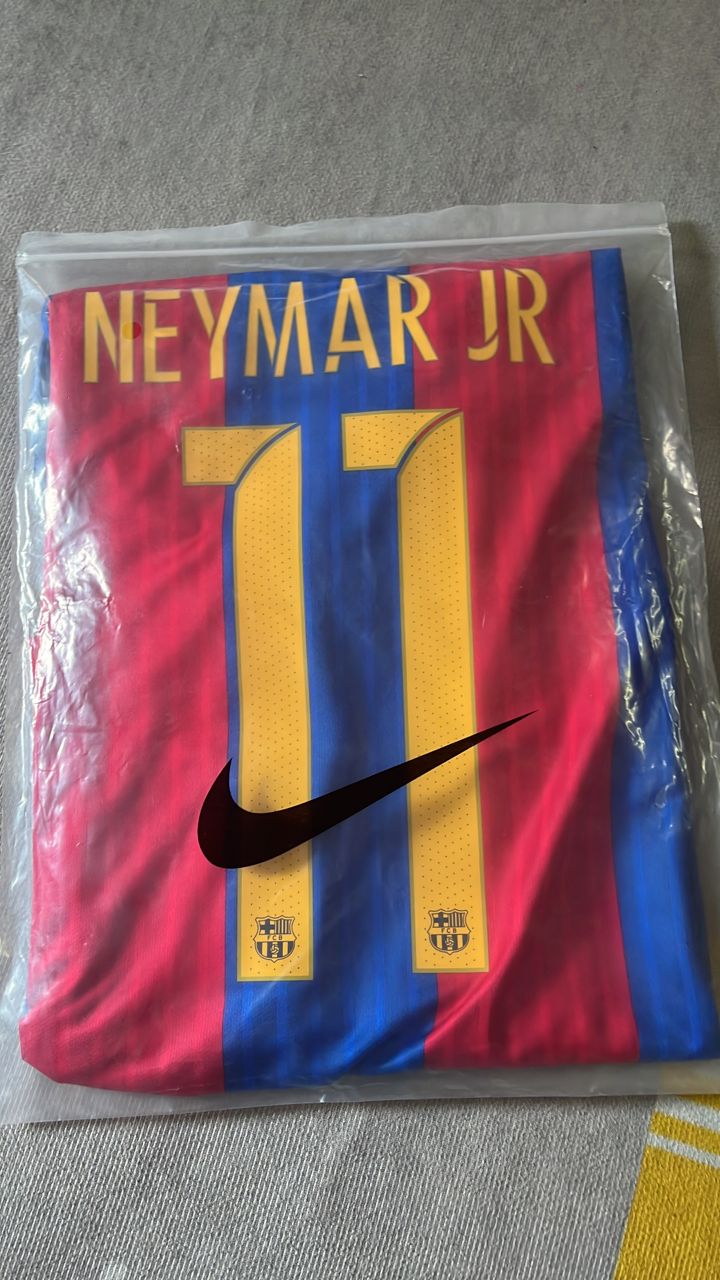 Neymar Jr 11 – FC Barcelona 2016/17 Home Retro Trikot Maillot