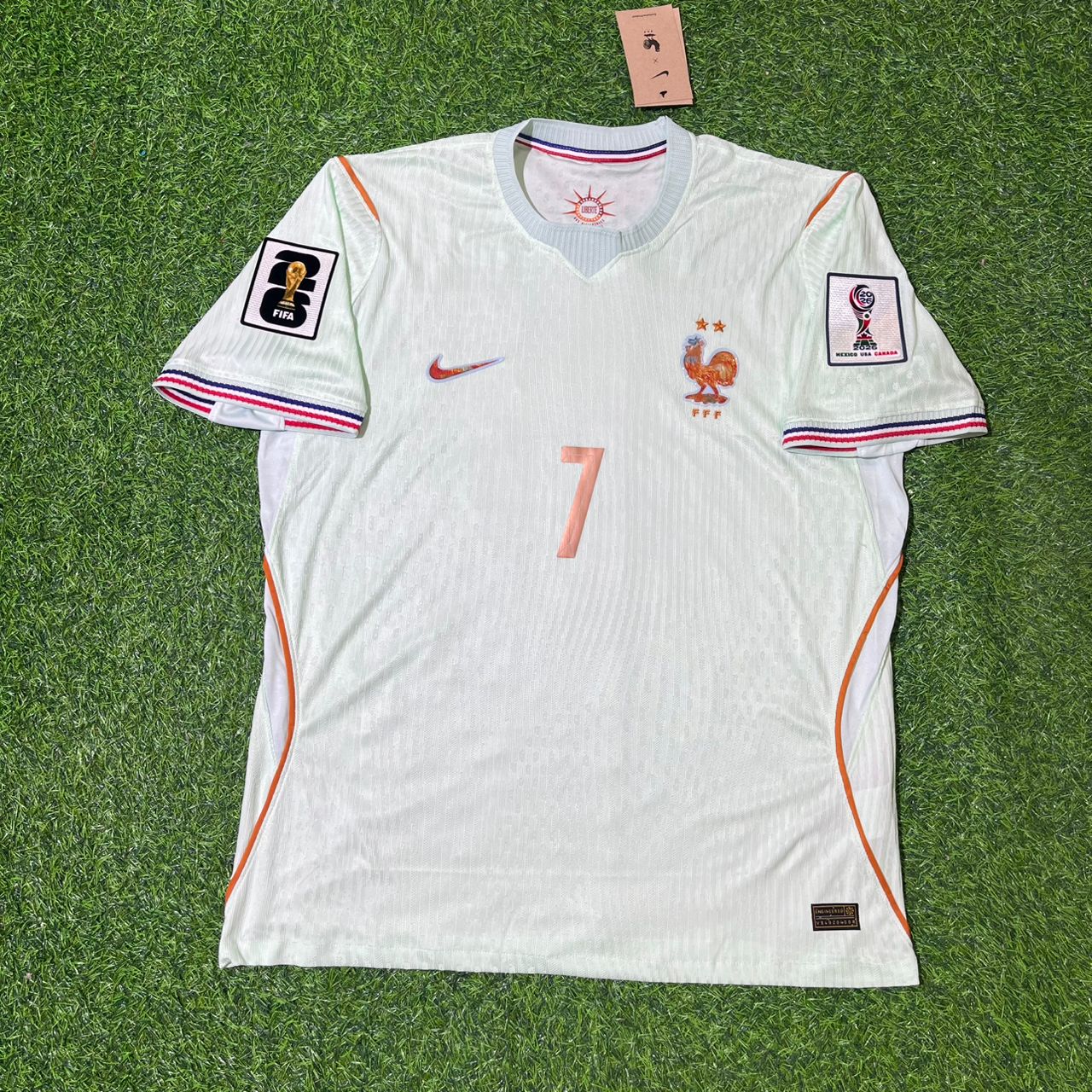 Ousmane Dembele France 2026 World Cup Away Football Jersey