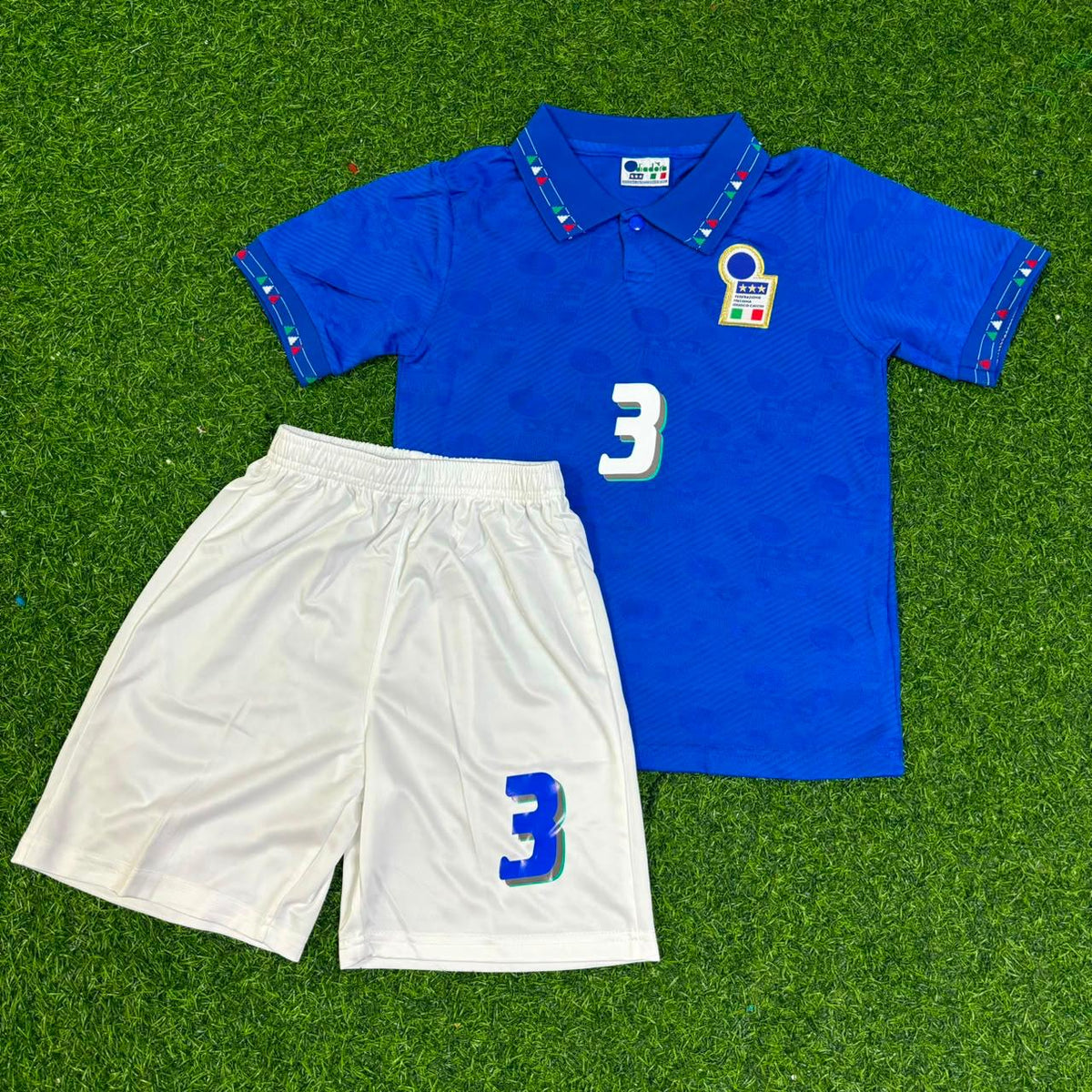 Paolo Maldini 1994 WM Italien Kinder Retro Trikot Fußballshirt