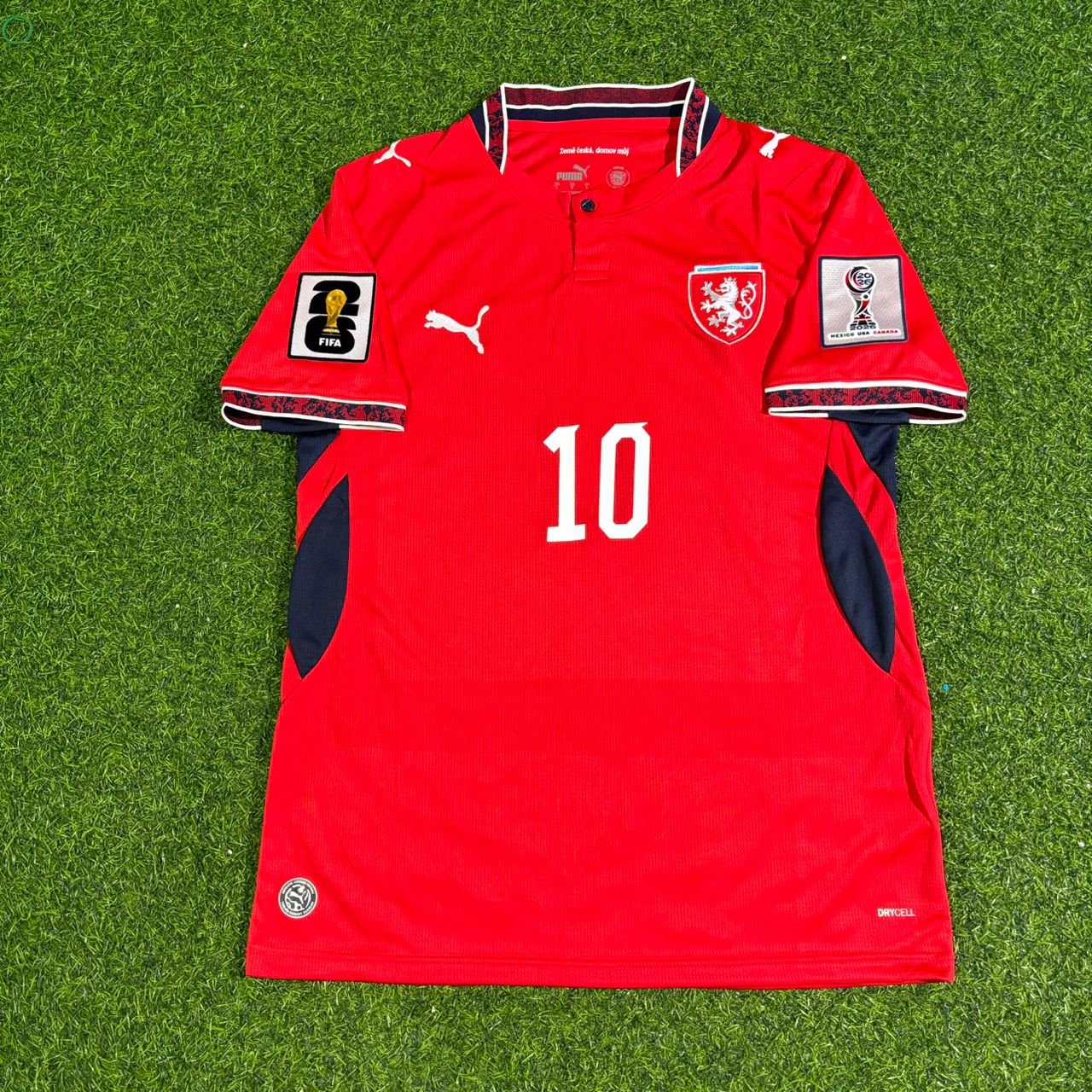 Patrik Schick Czech Republic Czechia 2026 World Cup Football Jersey