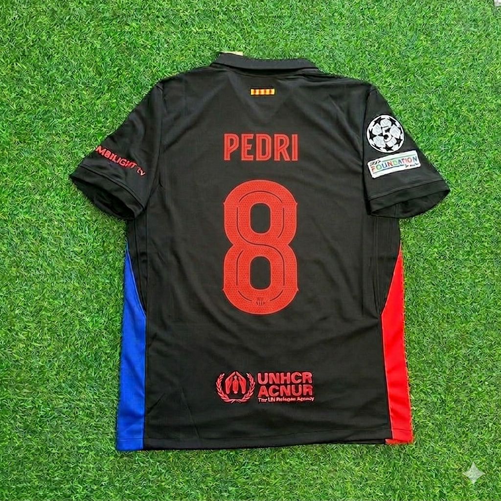 Pedri #8 Barcelona Trikot Fußballshirt