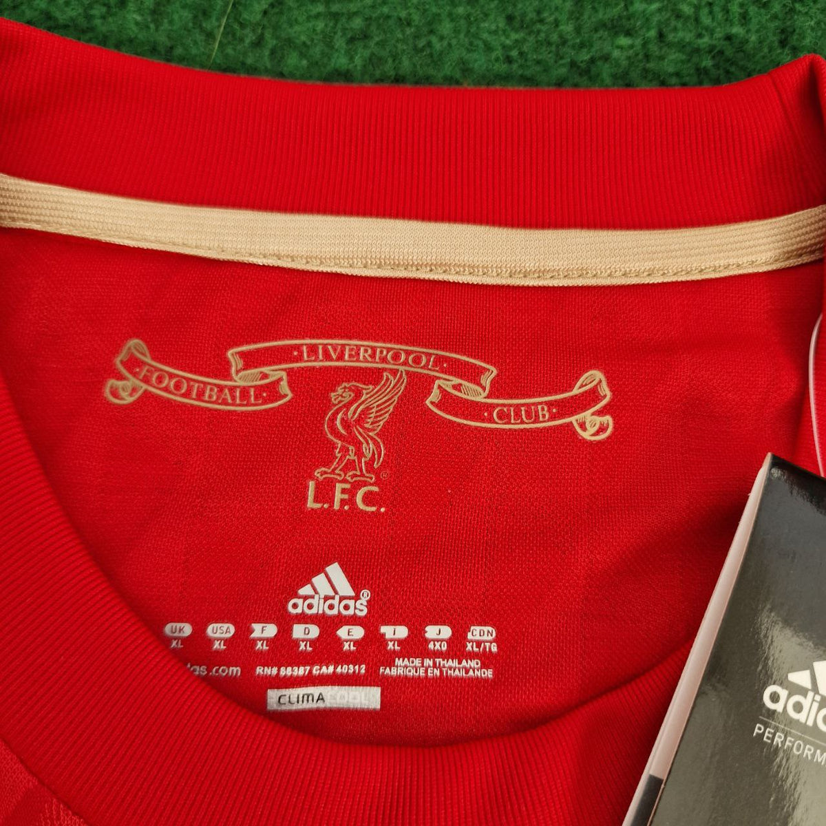 Liverpool Long Sleeve Red Retro Jersey – Mohamed Salah