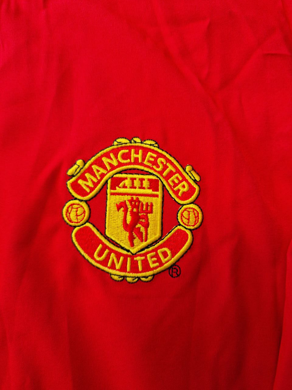 Cristiano Ronaldo Manchester United 2002 2004 Rotes Retro Langarm-Trikot