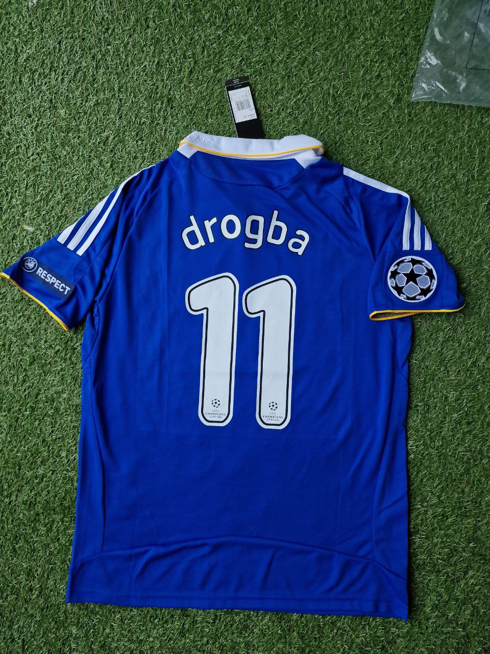 Didier Drogba 11 Chelsea 2008 Champions League Final Trikot