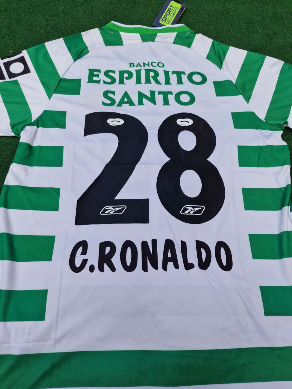 Cristiano Ronaldo Erstes Trikot Sporting CP Lissabon 2001 2003