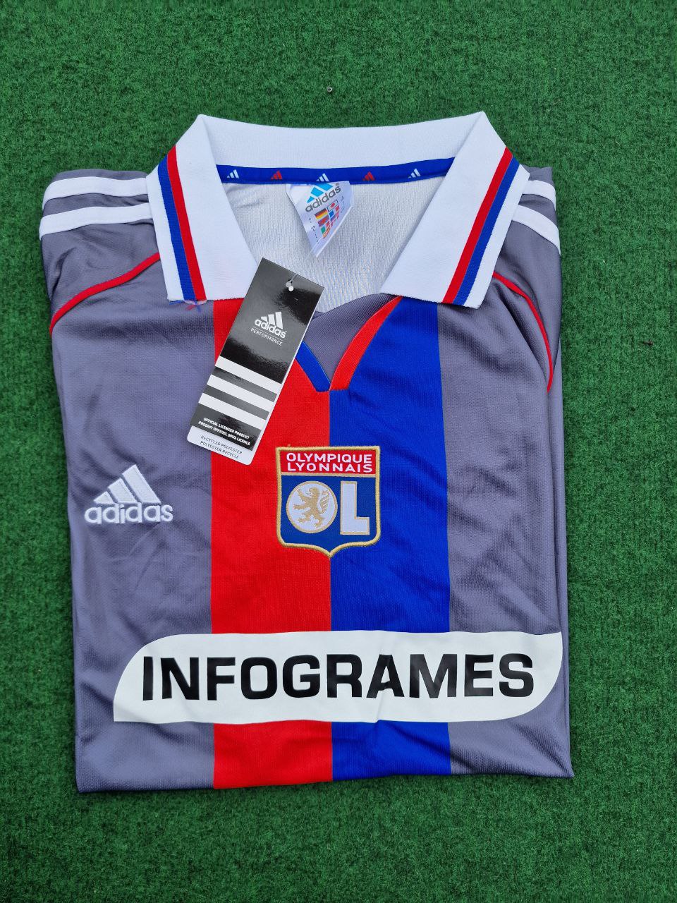 Olympique Lyonnais 01/02 Retro-Trikot