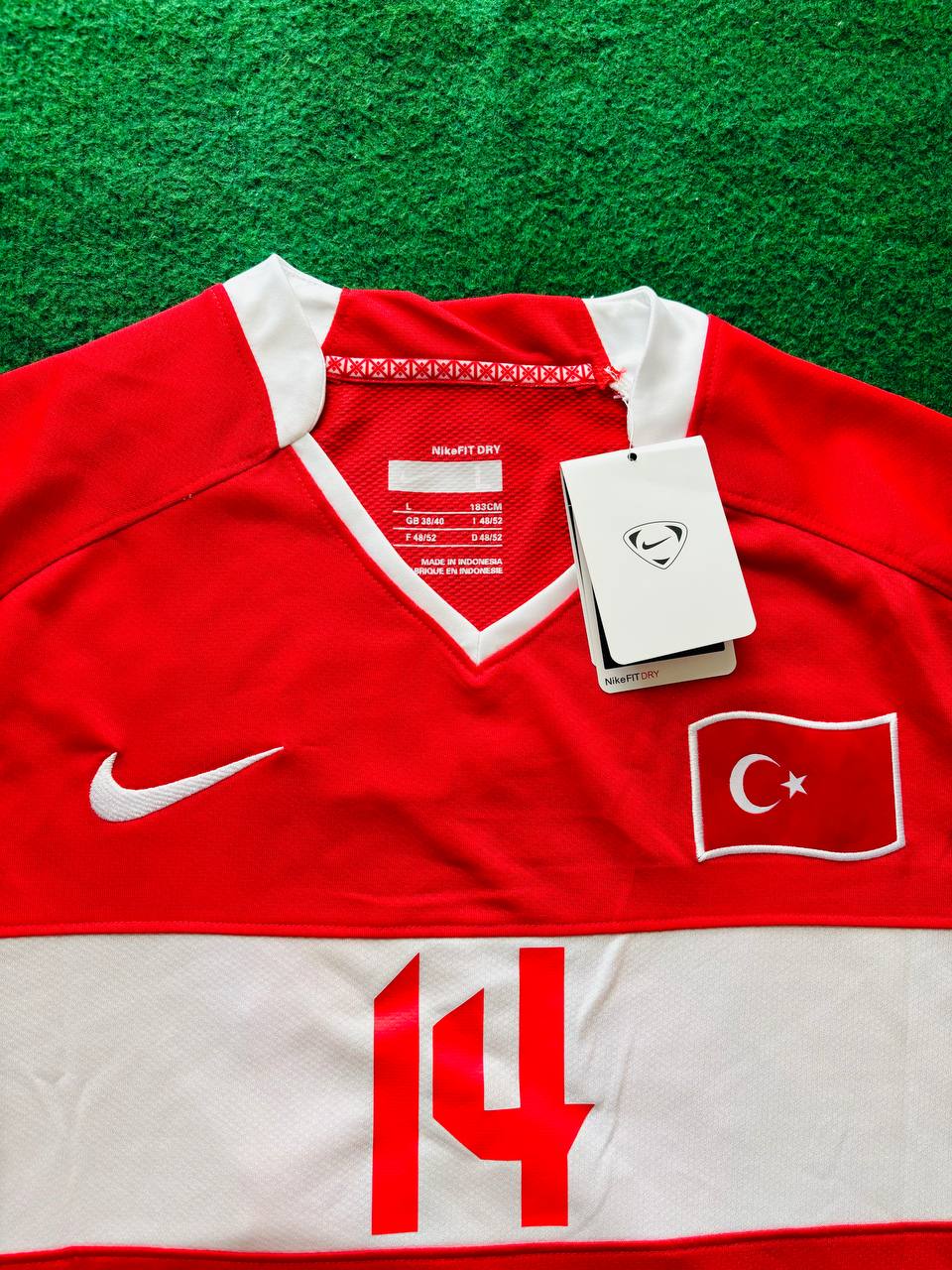 Arda Turan Türkei Legende Euro 2008 Türkei Retro Spezial Trikot Football Jersey