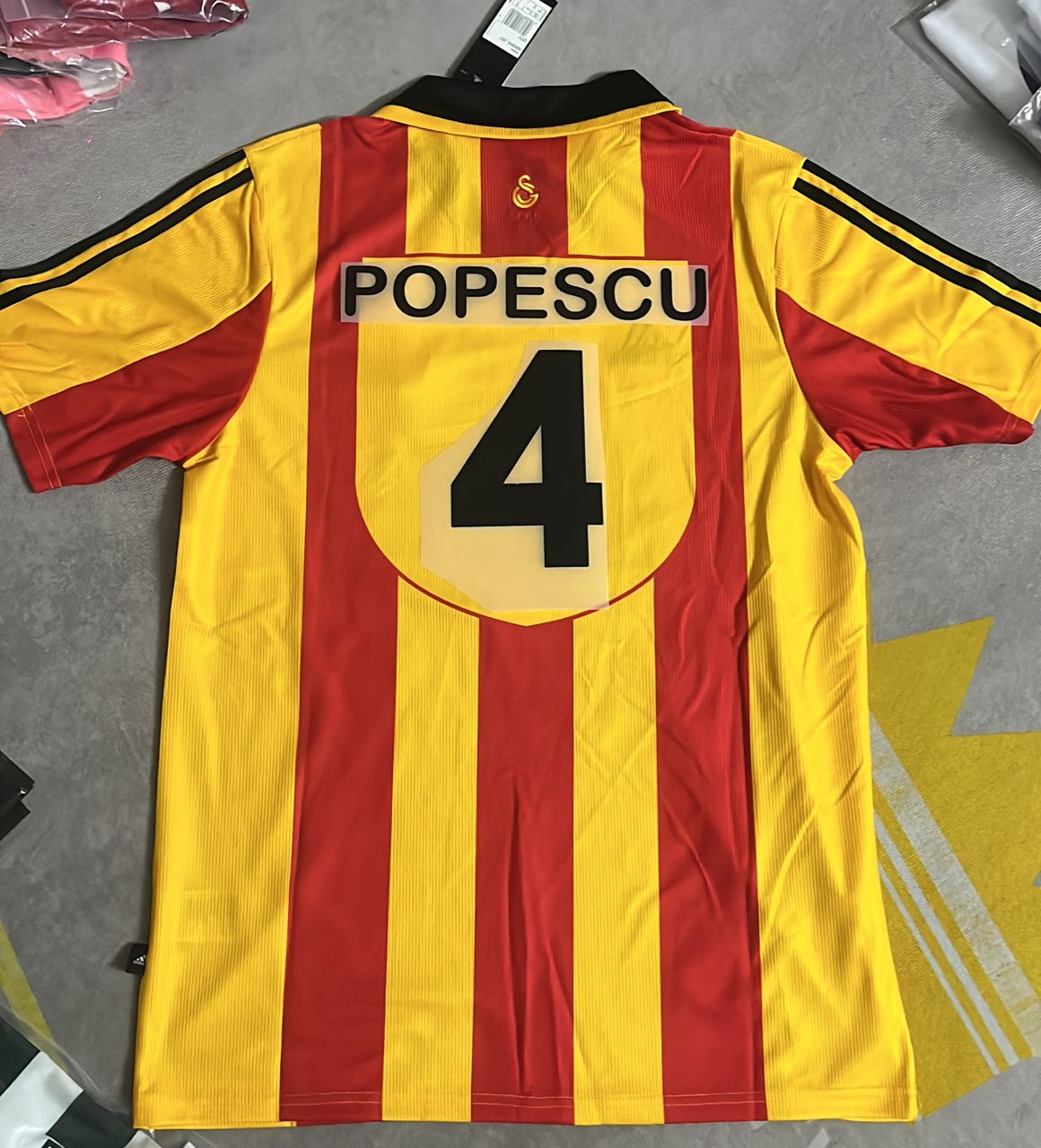 Galatasaray UEFA 2000 Retro Nostalgie Trikot Football Heimtrikot Jersey Maillot Camiseta